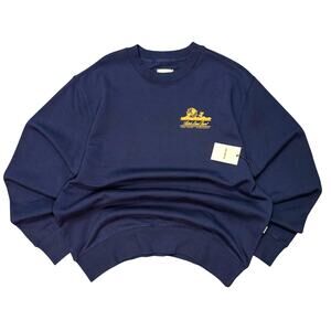 Aimé Leon Dore Unisphere Crewneck Evening Blue Size S